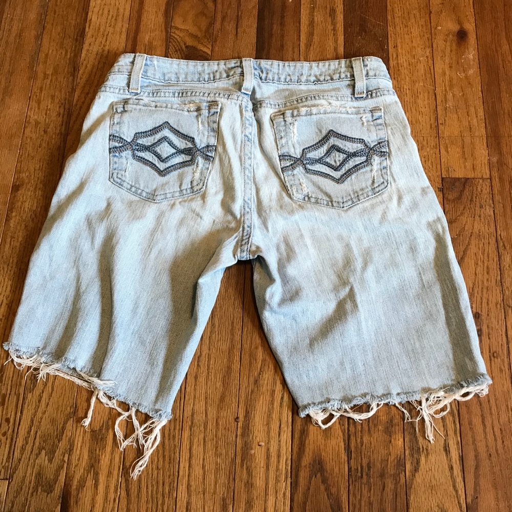 Aeropostale Cut Off Jean Shorts Women Size 3 4, 28 inches
